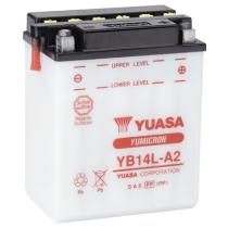Yuasa YB14LA2 - Batería moto YB14L-A2 14Ah Yuasa Yumicron