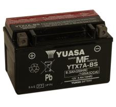 Yuasa YTX7ABS - Batería moto YTX7A-BS  6Ah Yuasa Maintenance Free