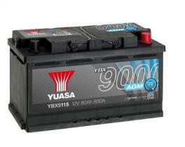 Yuasa YBX9115 - Batería Yuasa AGM Start Stop Plus Batteries