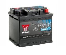 Yuasa YBX9012 - Batería AGM Start Stop Plus Yuasa